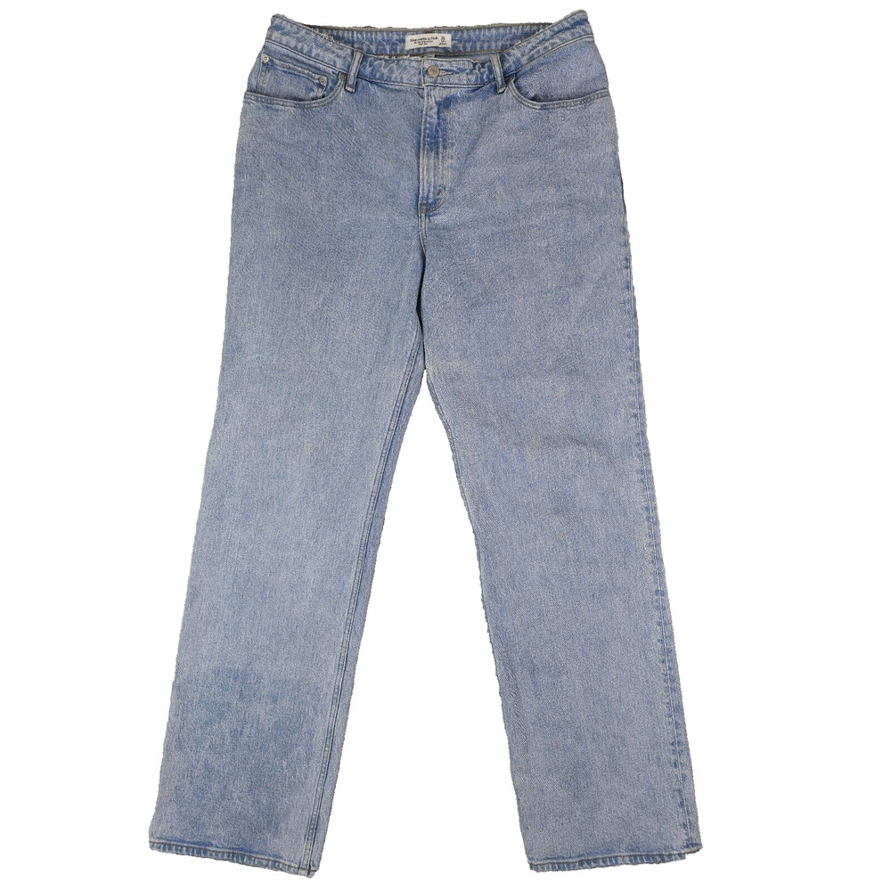 Abercrombie & Fitch The 90s Relaxed High Rise Jeans Womens 32/14 XL Curve Love